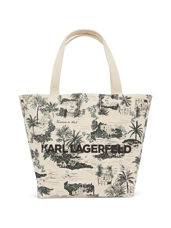26SS 칼라거펠트 토트백 B2W500191GW VACANBLACK - KARL LAGERFELD
