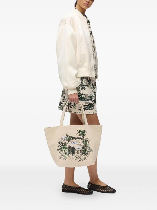 26SS 칼라거펠트 토트백 B2W500191GW VACANBLACK - KARL LAGERFELD