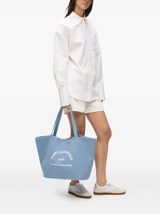 26SS 칼라거펠트 토트백 A1W500062HL BLUEBLOOM - KARL LAGERFELD