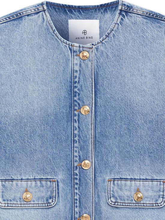 26SS 애니빙 자켓 A0111565WHD33 CASPIBLUE - ANINE BING