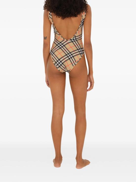 26SS 버버리 체크 원피스 수영복 8120073B9368 SANDIPCHK - BURBERRY