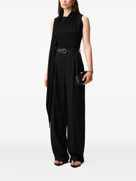 26SS 아미 저지 슬리브리스 라발리에르 탑 FTP827JE0223001 NOIR - AMI