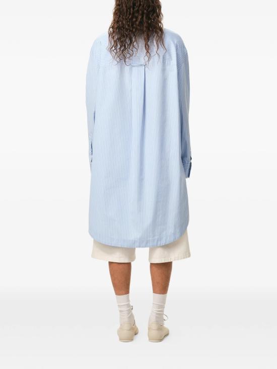 26SS 아미 미디 원피스 UDR663CO02194844 BLEUCBLANC - AMI