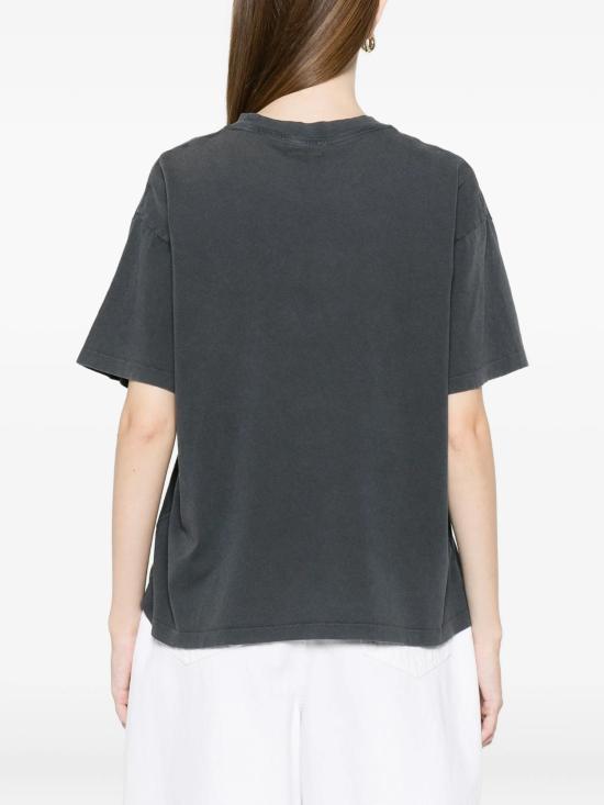 26SS 애니빙 반팔 티셔츠 A0812162WBL1 WASHEDGREY - ANINE BING