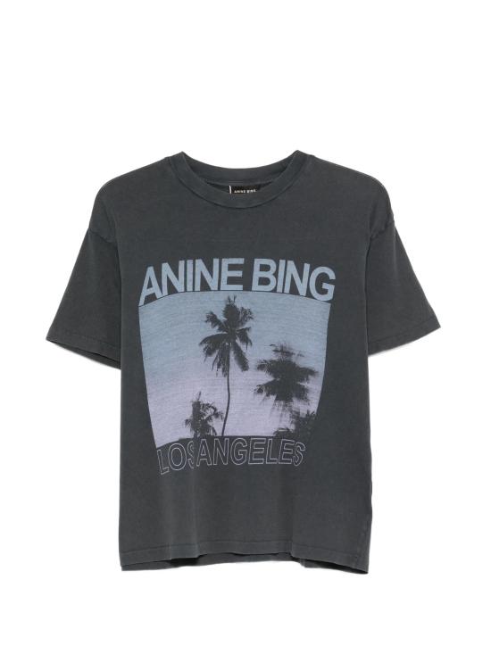 26SS 애니빙 반팔 티셔츠 A0812162WBL1 WASHEDGREY