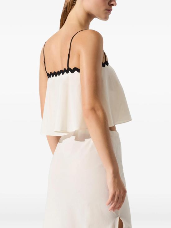 26SS 칼라거펠트 민소매 티셔츠 B1W46022B09 CANNOCREAM - KARL LAGERFELD