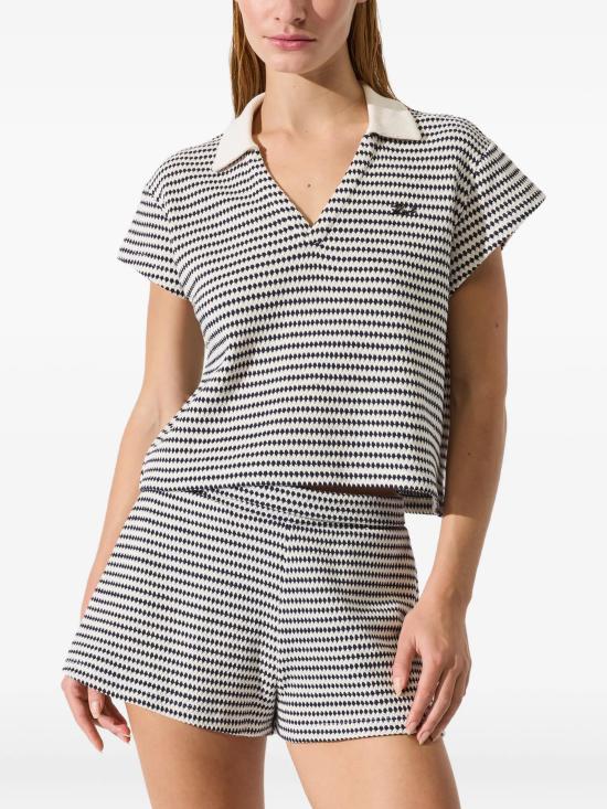 26SS 칼라거펠트 폴로 티셔츠 B2W46058B09 CANNOCREAM - KARL LAGERFELD