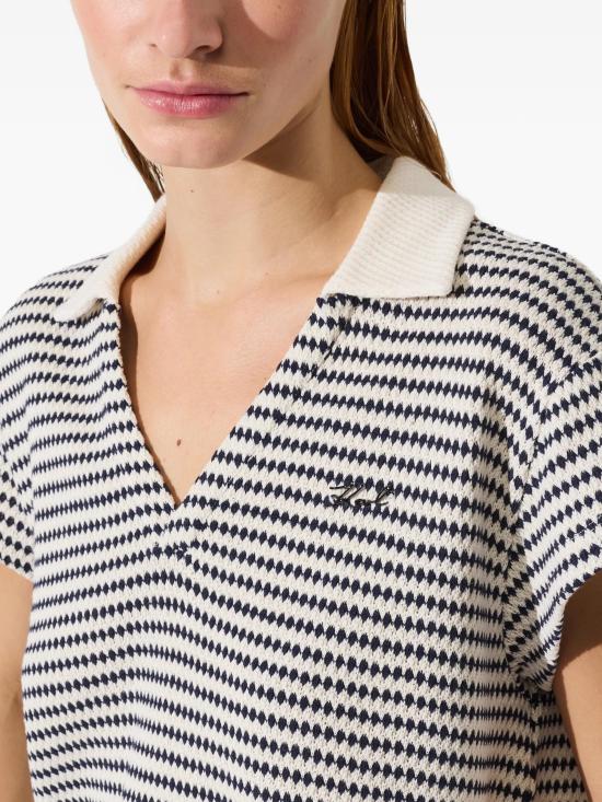 26SS 칼라거펠트 폴로 티셔츠 B2W46058B09 CANNOCREAM - KARL LAGERFELD