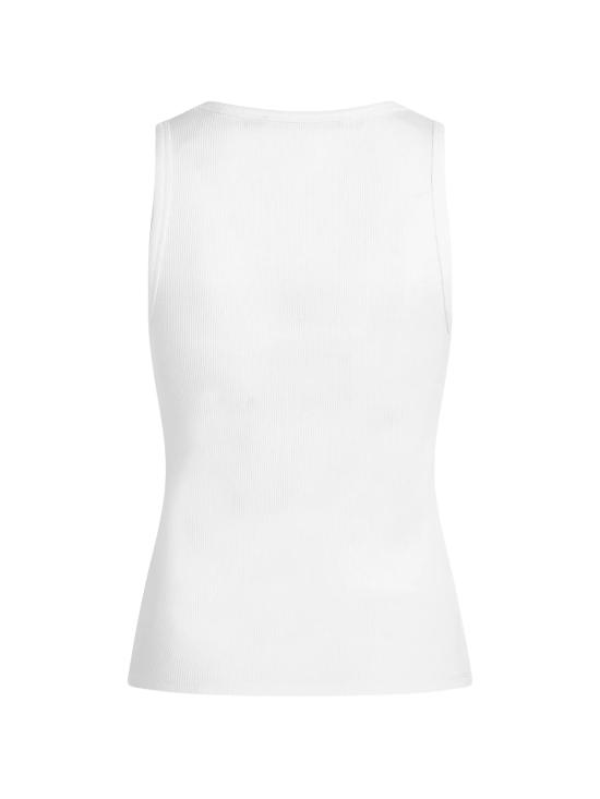 26SS 칼라거펠트 민소매 티셔츠 B2W17092100 WHITE - KARL LAGERFELD