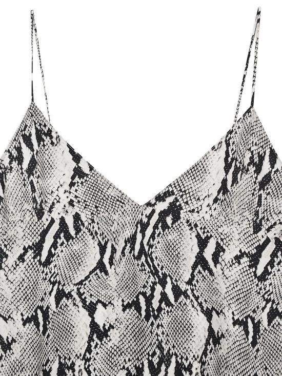 26SS 애니빙 민소매 티셔츠 A0712054MTL100 PYTHON - ANINE BING