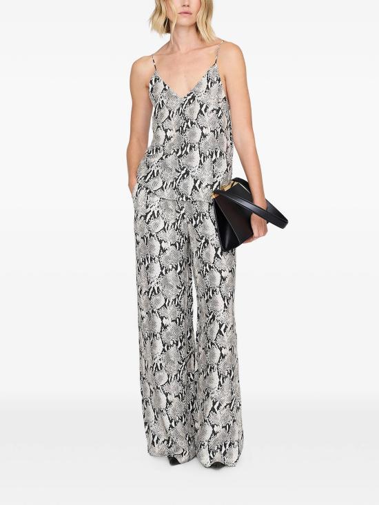 26SS 애니빙 민소매 티셔츠 A0712054MTL100 PYTHON - ANINE BING