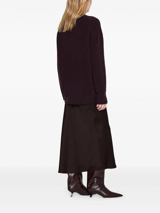 26SS 애니빙 긴팔 티셔츠 A044001BWN43 DEEPBROWN - ANINE BING