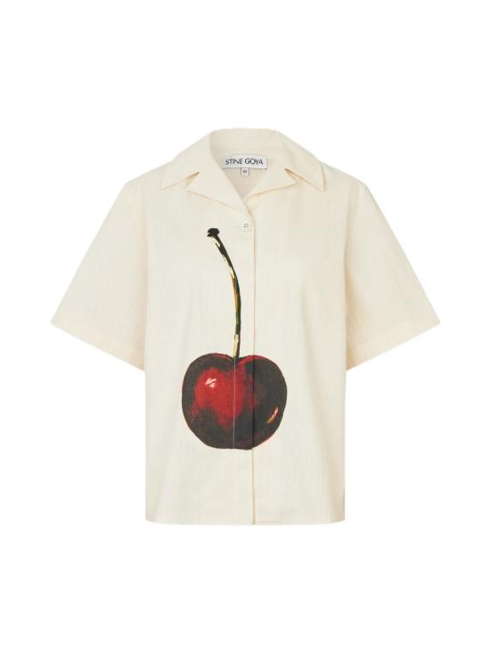 26SS 스티네 고야 셔츠 SGSS26T1922339CHERRY Beige