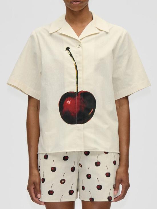 26SS 스티네 고야 셔츠 SGSS26T1922339CHERRY Beige - STINE GOYA