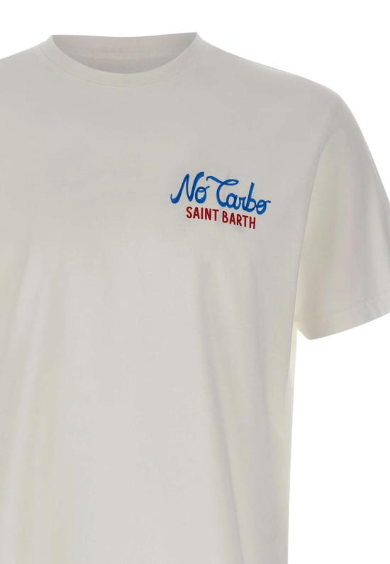 26SS 세인트바쓰 반팔 티셔츠 PRL0002 00935L WHITE - MC2 SAINT BARTH