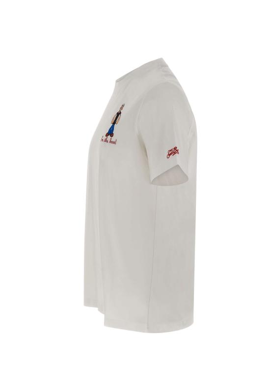 26SS 세인트바쓰 반팔 티셔츠 POT0001 03597L WHITE - MC2 SAINT BARTH