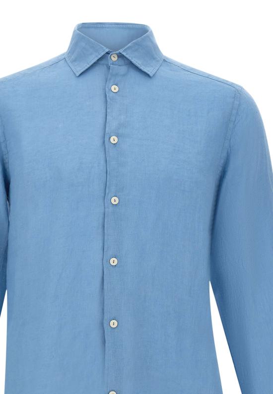 26SS 세인트바쓰 긴팔 셔츠 PAMP001 00143L LIGHT BLUE - MC2 SAINT BARTH