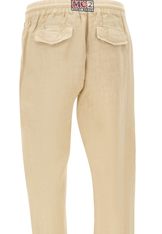 26SS 세인트바쓰 스트레이트 팬츠 CAA0001 01139L BEIGE - MC2 SAINT BARTH
