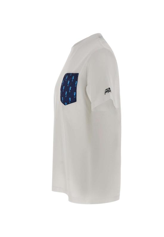 26SS 세인트바쓰 반팔 티셔츠 BLA0001 04226L WHITE - MC2 SAINT BARTH