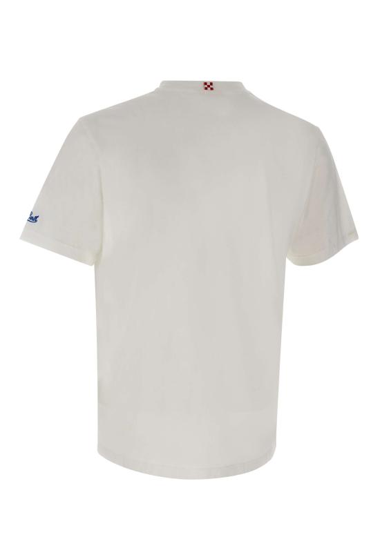 26SS 세인트바쓰 반팔 티셔츠 POT0001 04335L WHITE - MC2 SAINT BARTH