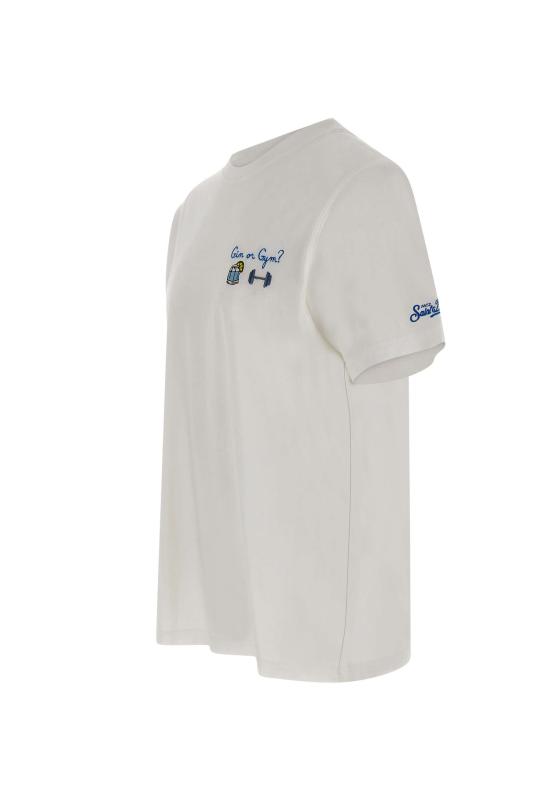 26SS 세인트바쓰 반팔 티셔츠 POT0001 04335L WHITE - MC2 SAINT BARTH