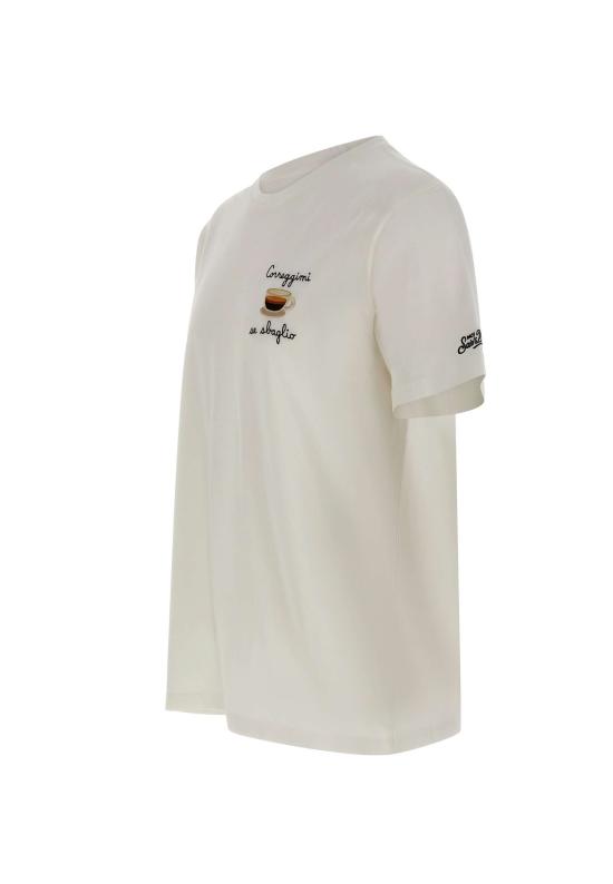 26SS 세인트바쓰 반팔 티셔츠 POT0001 04452L WHITE - MC2 SAINT BARTH