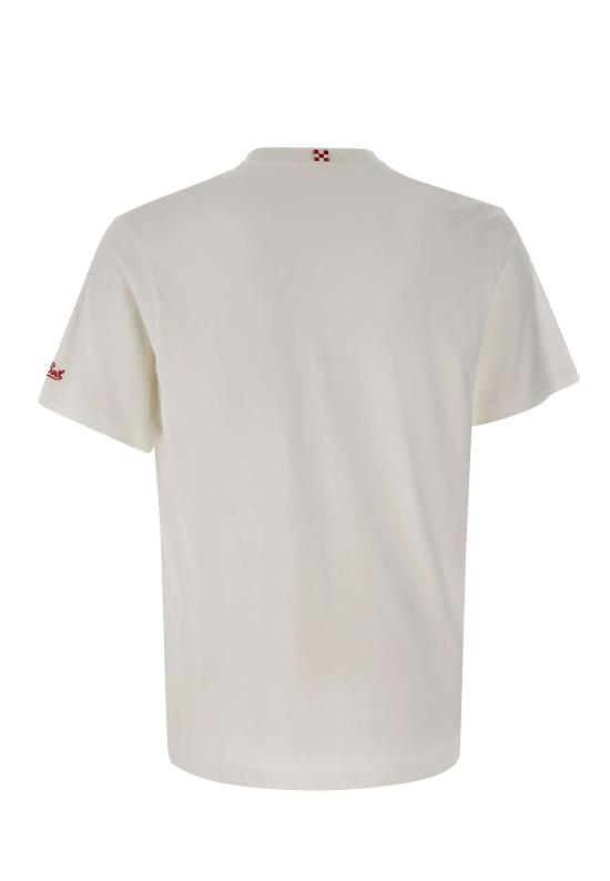 26SS 세인트바쓰 반팔 티셔츠 POT0001 01623L WHITE - MC2 SAINT BARTH