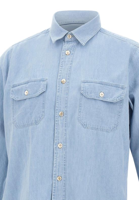 26SS 일레븐티 데님 셔츠 M75CAMM03 TES0M13108 LIGHT BLUE - ELEVENTY