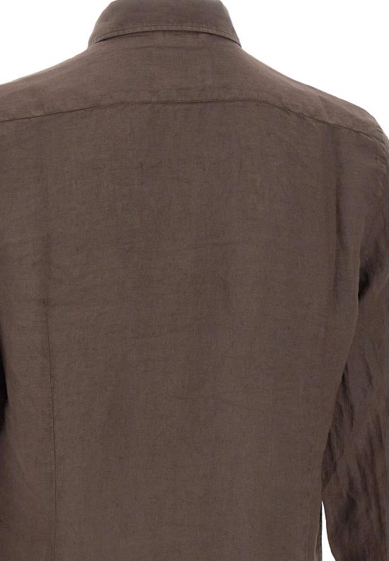 26SS 세인트바쓰 긴팔 셔츠 PAMP001 00920L BROWN - MC2 SAINT BARTH