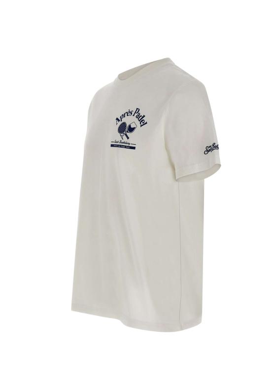26SS 세인트바쓰 반팔 티셔츠 PRL0002 04339L WHITE - MC2 SAINT BARTH