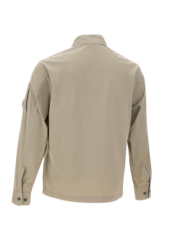 26SS 씨피 컴퍼니 오가닉 개버딘 지퍼 렌즈 오버셔츠 20CMOS156A 110143G904 - C.P. COMPANY