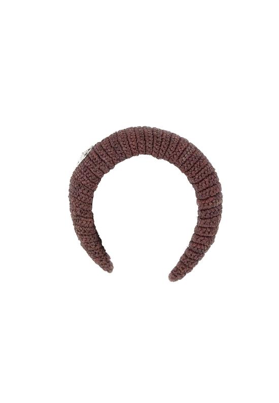 26SS 비비안웨스트우드 헤어 액세서리 8102002U K005ND411 Brown