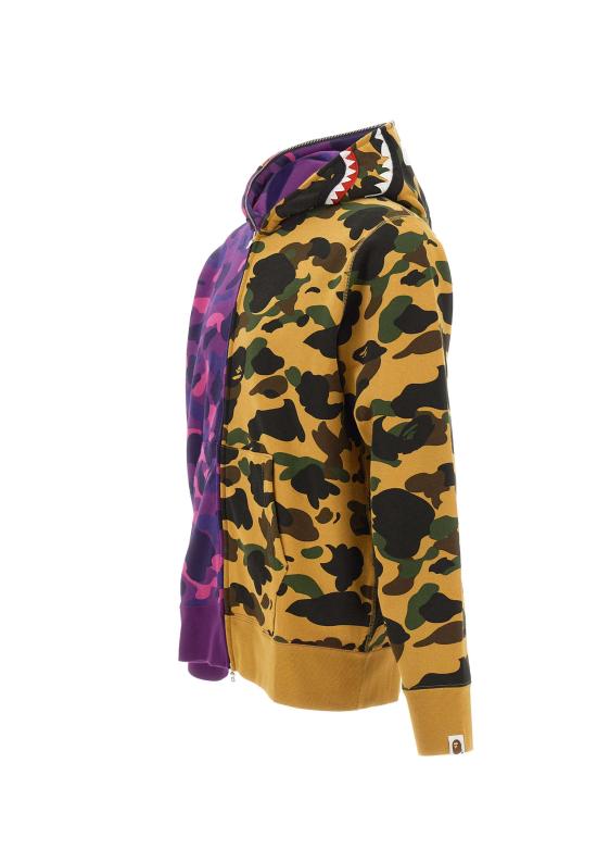 26SS 베이프 후드 티셔츠 001ZPM301005M PURPLE MULTICOLOR - BAPE