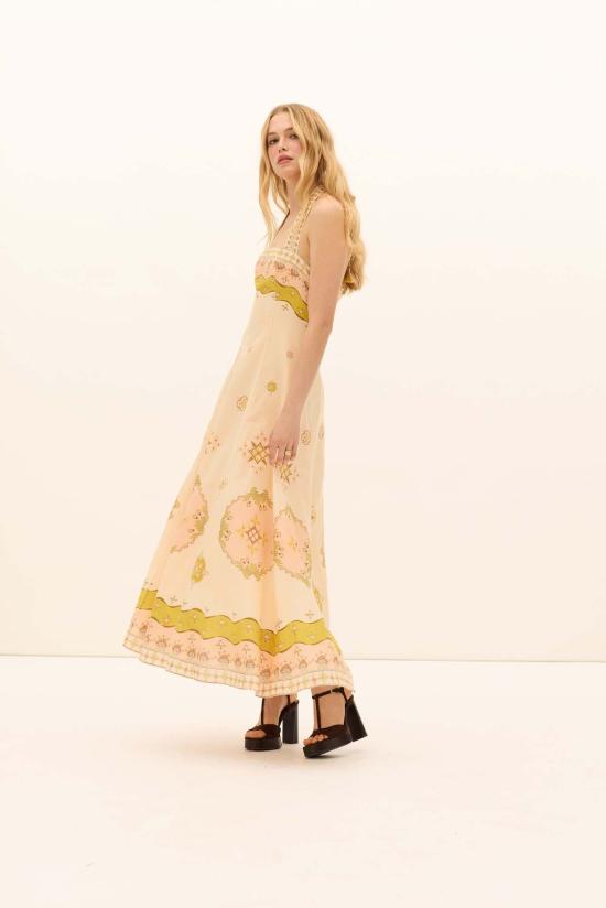  Kate Ford 롱 원피스 케이트 포드 기가로 홀터 가운 아네모네 - OTHER BRANDS