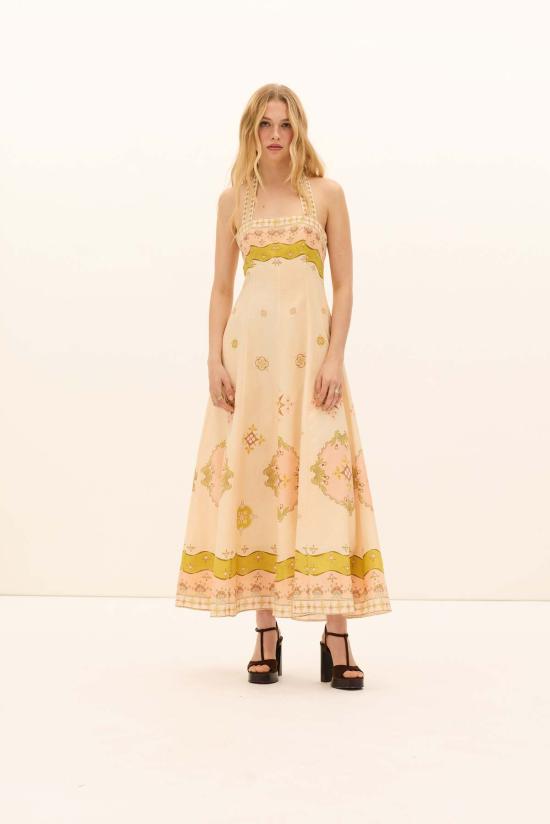  Kate Ford 롱 원피스 케이트 포드 기가로 홀터 가운 아네모네 - OTHER BRANDS