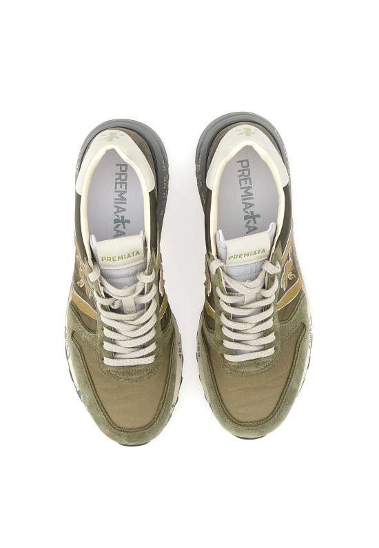 26SS 프리미아타 랜더 코어 레이스업 스니커즈 LANDER 8009 GREEN - PREMIATA