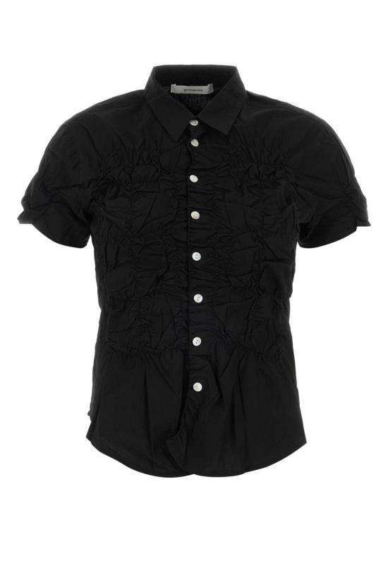 26SS 기마구아스 폴로 티셔츠 RON SHIRT BLACK DOM