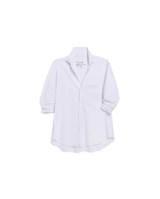  프랭크 앤 에일린 셔츠 프랭크 & 아일린 웨이버리 NYC 버튼업 셔츠 화이트
