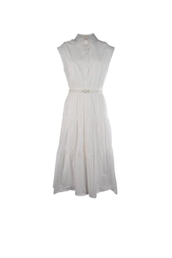 26SS 마이클 코어스 미디 원피스 MS683I5KLZ100 WHITE White