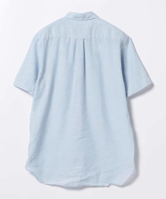  빔스 셔츠 플러스 B.D. 쿨맥스 린넨 셔츠 - BEAMS