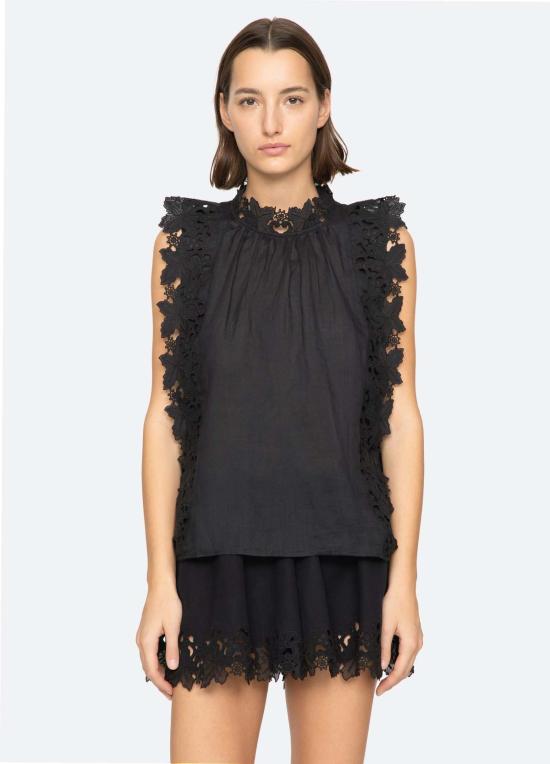  씨뉴욕 블라우스 바다 니 엘레아노라 탑