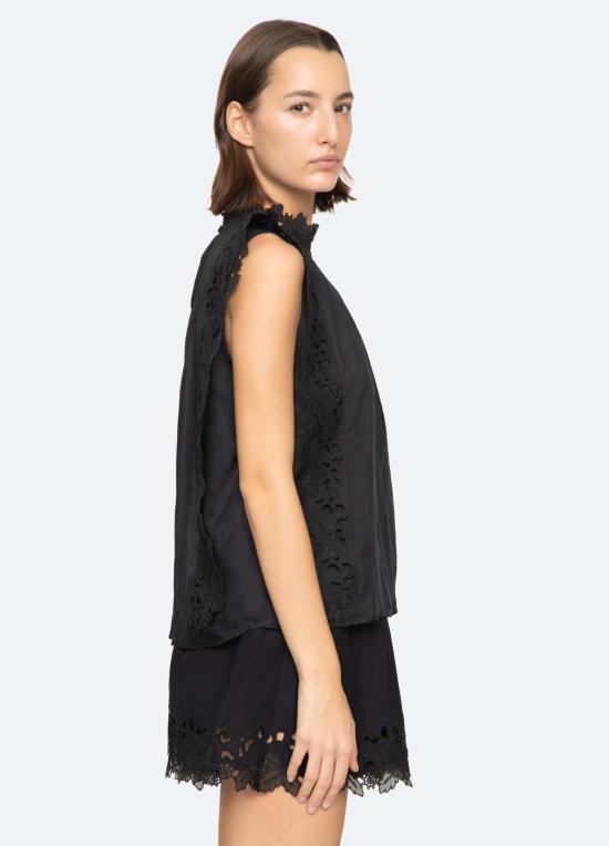  씨뉴욕 블라우스 바다 니 엘레아노라 탑 - SEA NY