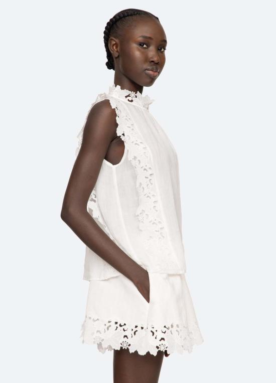  씨뉴욕 블라우스 바다 니 엘레아노라 탑 - SEA NY