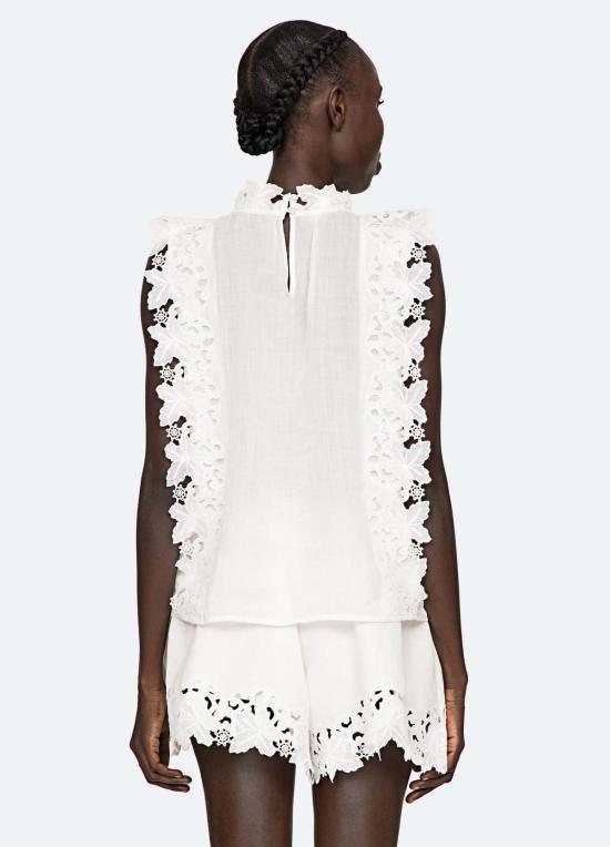  씨뉴욕 블라우스 바다 니 엘레아노라 탑 - SEA NY