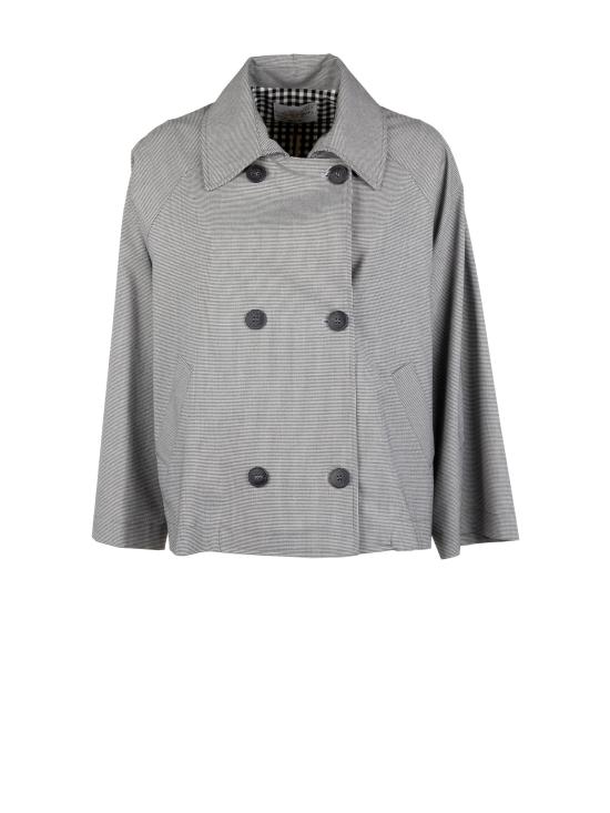 26SS 비카리오 친퀘 코트 CANDI 864VU PIED DE POULE NERO