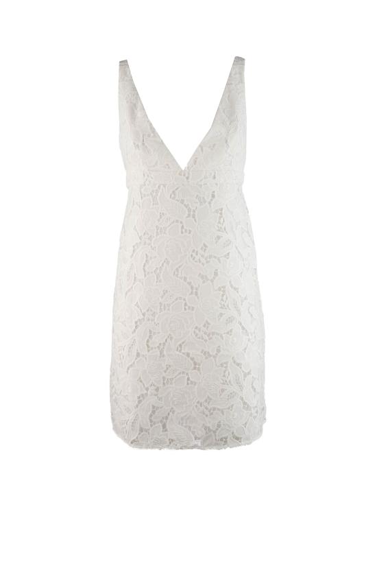 26SS 마이클 코어스 숏 원피스 MS683DZKR1100 WHITE