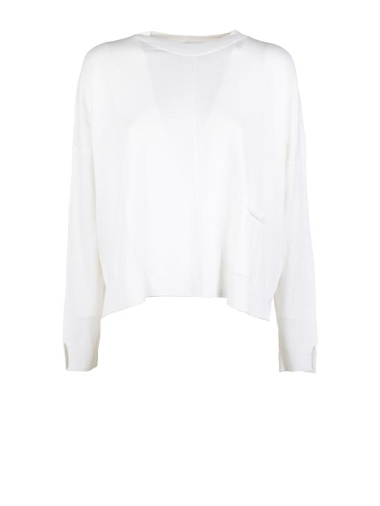 26SS 비카리오 친퀘 스웨터 MAREGGIATA 308WH BIANCO
