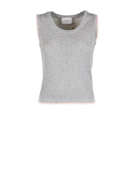 26SS 비카리오 친퀘 민소매 티셔츠 MILU 482LG LIGHT GREY