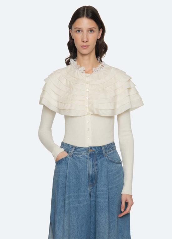  씨뉴욕 가디건 씨 니 완다 카디건 크림 - SEA NY