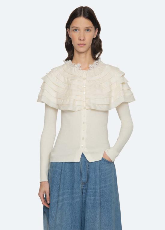  씨뉴욕 가디건 씨 니 완다 카디건 크림 - SEA NY